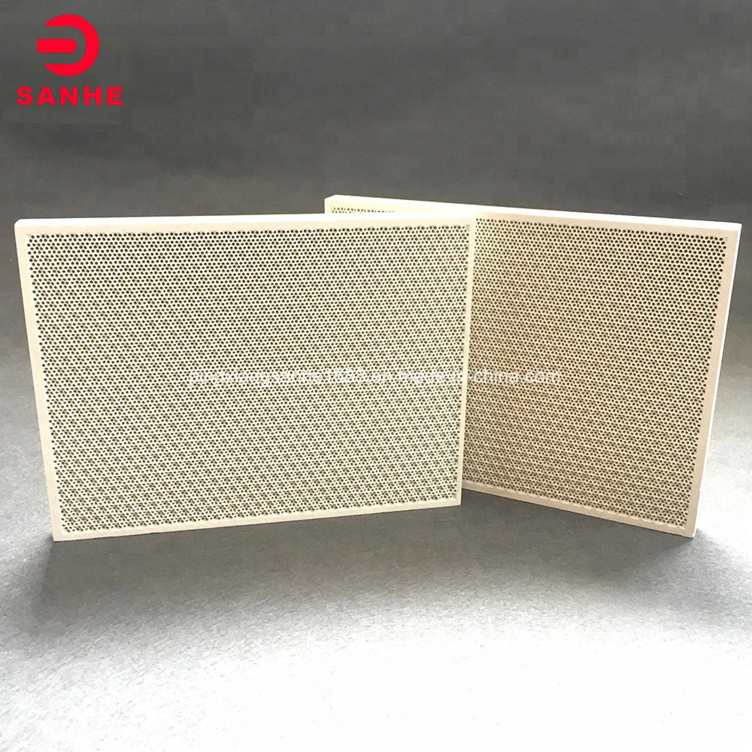 Infrared Honeycomb Ceramic Burner Sheet/Burning Plate for Barbecue 132X92X13mm