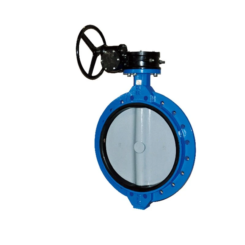 Single Flange Center Line Wafer Type Butterfly Valves with Changeable Seat