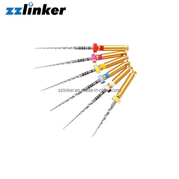 Un assortiment de soins dentaires rotatif de l'Endo Root Canal Niti fabrique de fichier