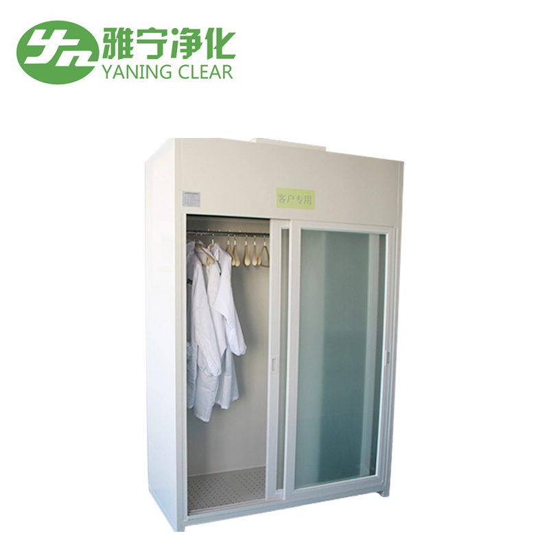 Yaning Powder Coating Steel Cleanroom Wardrobe for Clean Room Clothings