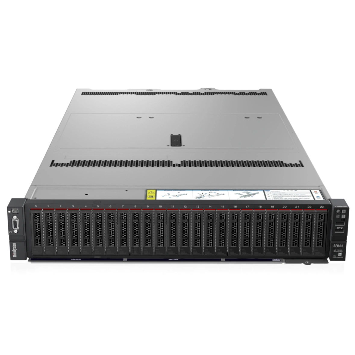 Original New Lenovo Thinksystem Rack Server Lenovo Sr665 Server