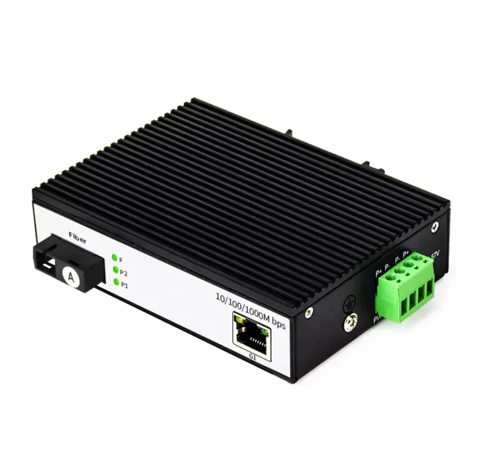 Industrial Réseau géré 1 ports 10/100/1000 Commutateur Ethernet Gigabit