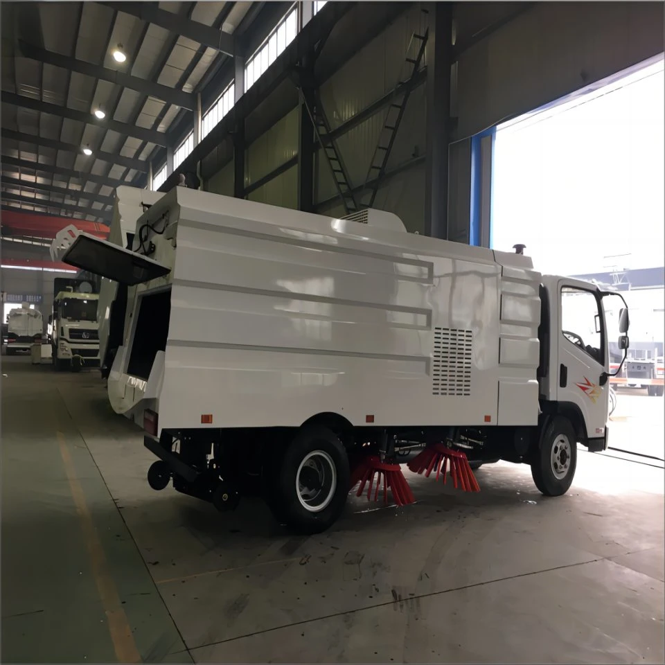 New Energy Road Cleaning Sweeper Advance Sweeping Truck with Commercial Vacuum Cleaner