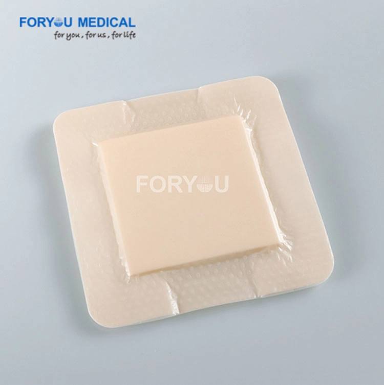 CE/ISO13485/FDA Approved Self-Adherent Silicone Foam Dressing for Sacrum Wound Care-Sfd2022