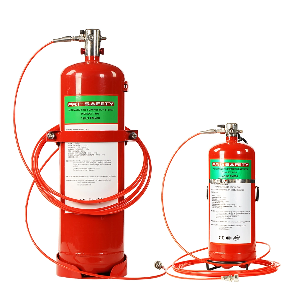 Hfc-236fa Indirect Electric Equipment Fire Suppression Systems with Control Panel