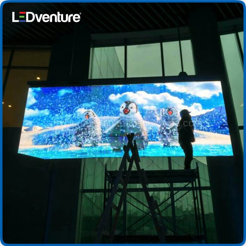 P10.4 Indoor Transparent LED Curtain Display Panel for Shops