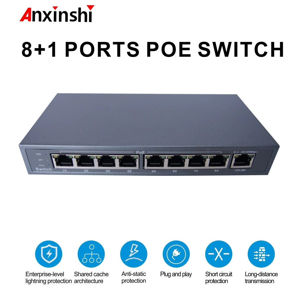 8 Port Poe Network Switch