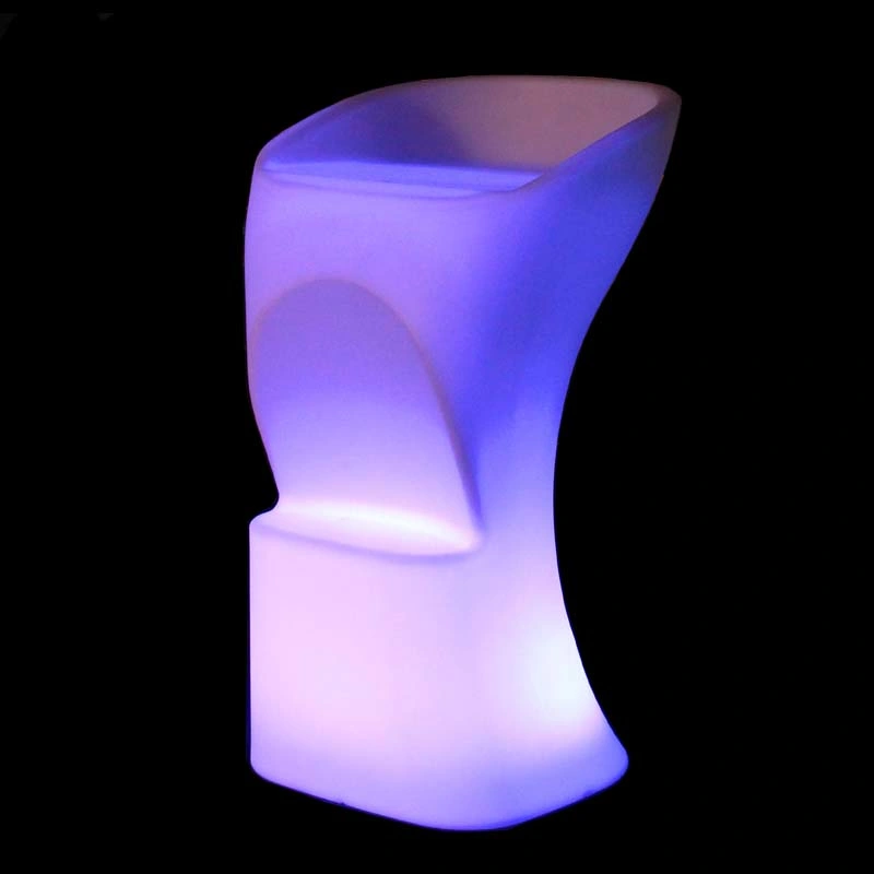 Modern Outdoor Patio Furniture Plastic LED Gaming Chair Used Nightclub Furniture for Sale