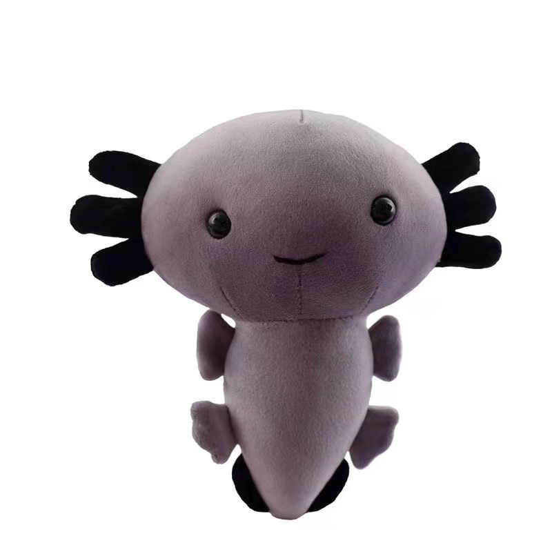 Cross-Border New Cute Soft Plush Salamander Doll Hexagonal Dinosaur Doll Plush Toy