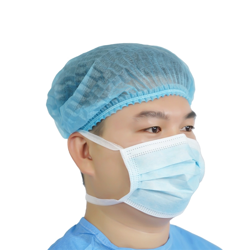 En14683 Disposable Surgical 3ply Tie on Face Mask with Strips