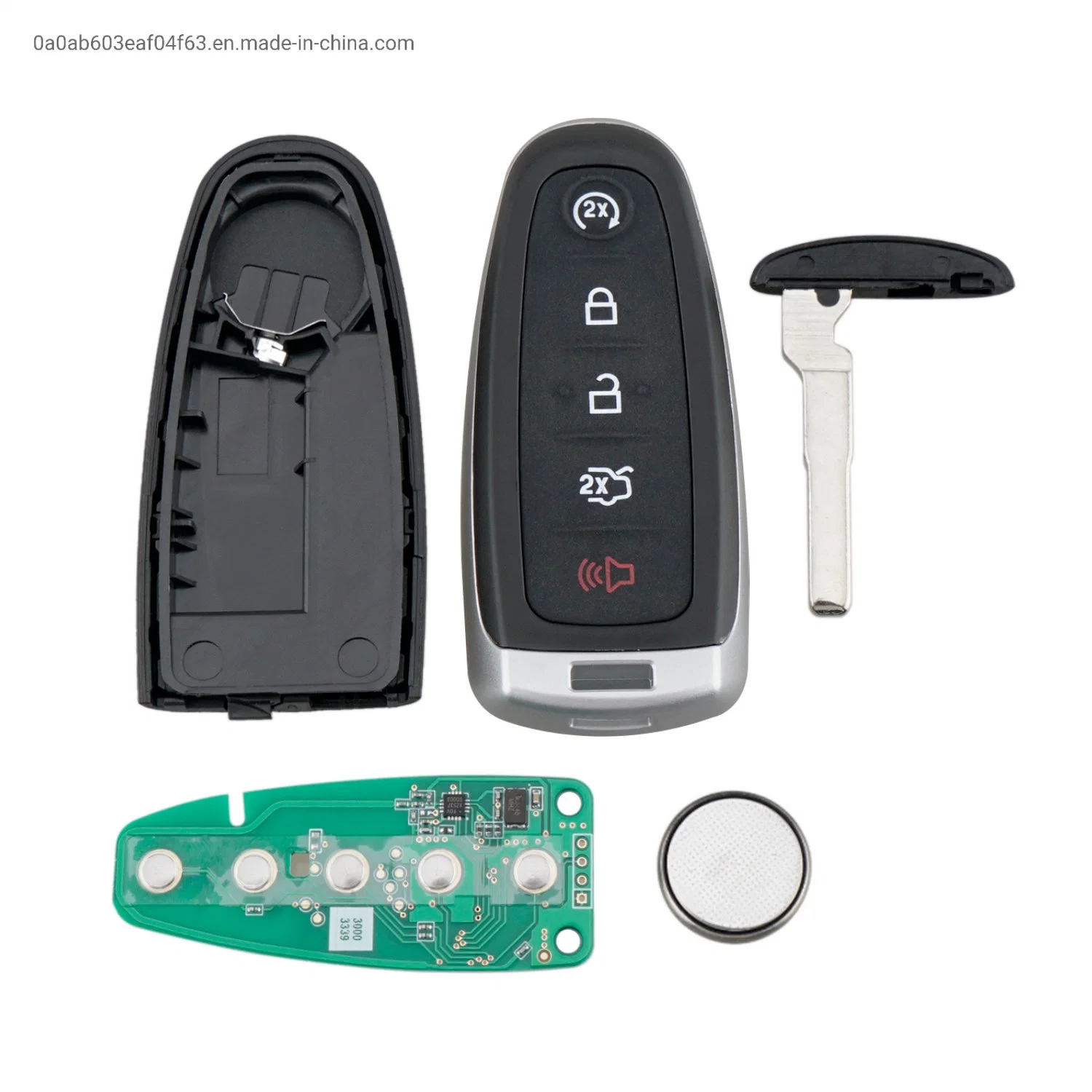 5 Buttons 315Mhz Keyless Entry Fob Remote Key For 2013-2020 Ford C-Max Energi Escape Focus SE Titanium Focus BEV Maverick FCC ID: M3N5WY8609