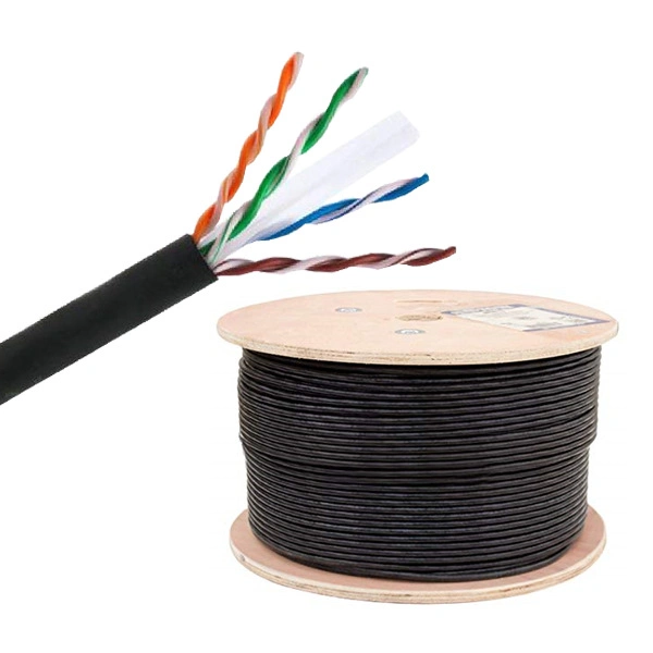 High quality/High cost performance  Waterproof CAT6 UTP Outdoor LAN Cable for Direct Burial