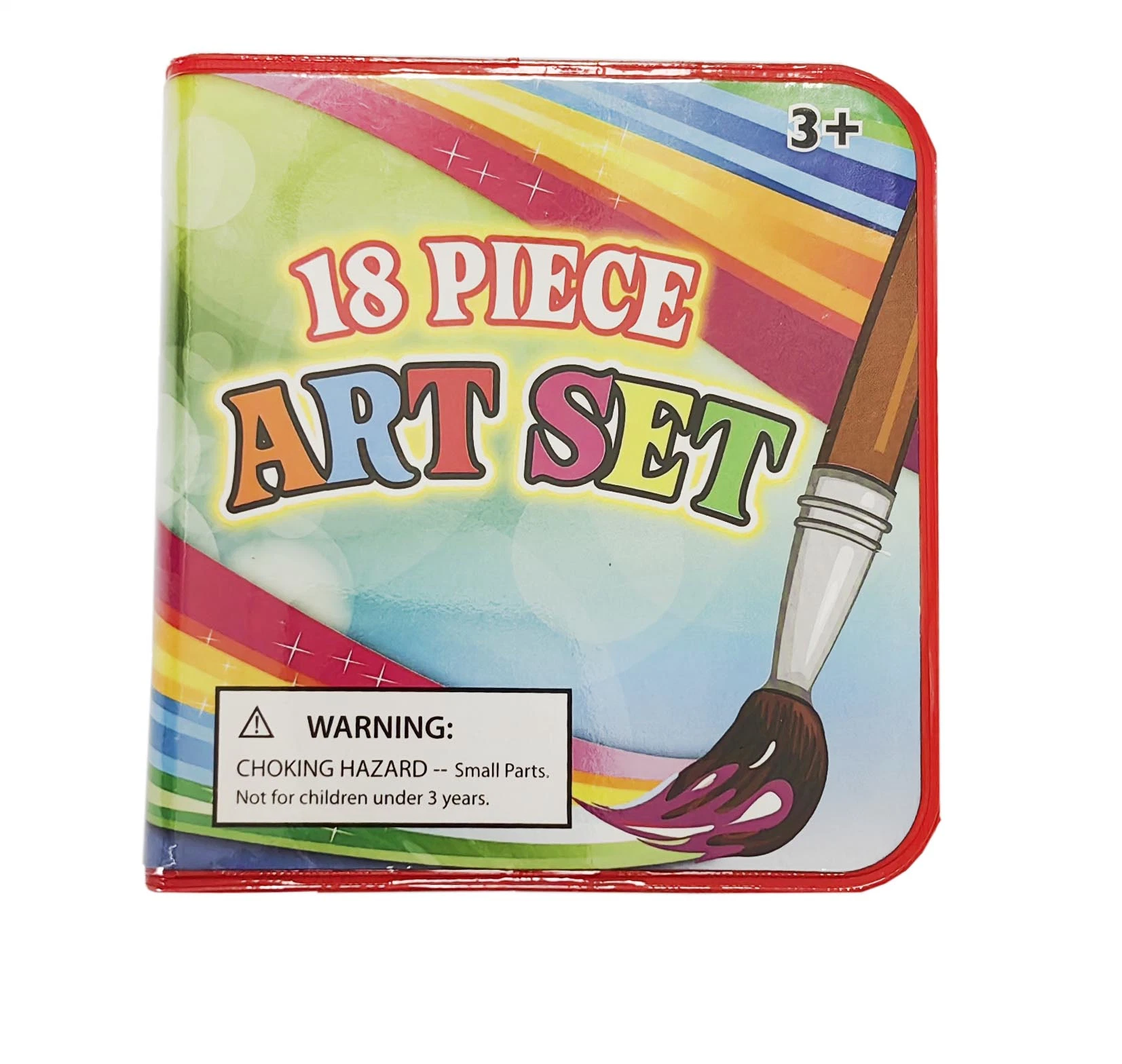 Factory Wholesale 18 PCS Mini Case Art Set for Kids Children Drawing Painting Set Crayons Stationery School