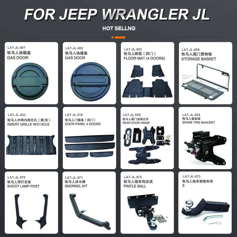 China Großhandel/Lieferantspreis Auto-Zubehör Auto-Ersatzteile für Jeep Wrangler Jl