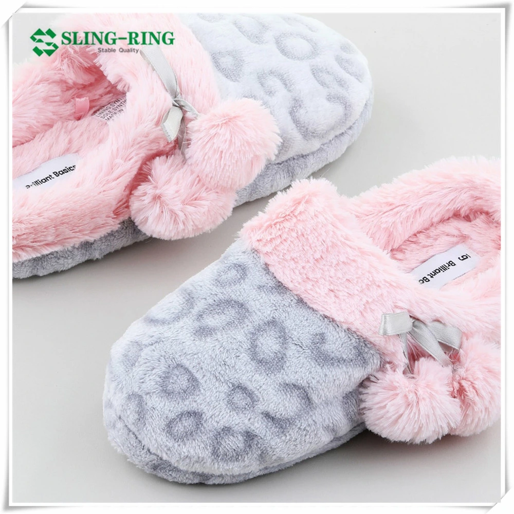 Enclosed Fluffy Super Soft Slippers Fashionable Cute High quality/High cost performance Factory Sales Best Home Slippers