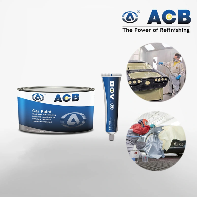 Acb Automotive Paint 2K Polyester Putty Body Filler Nc Putty Car Paint