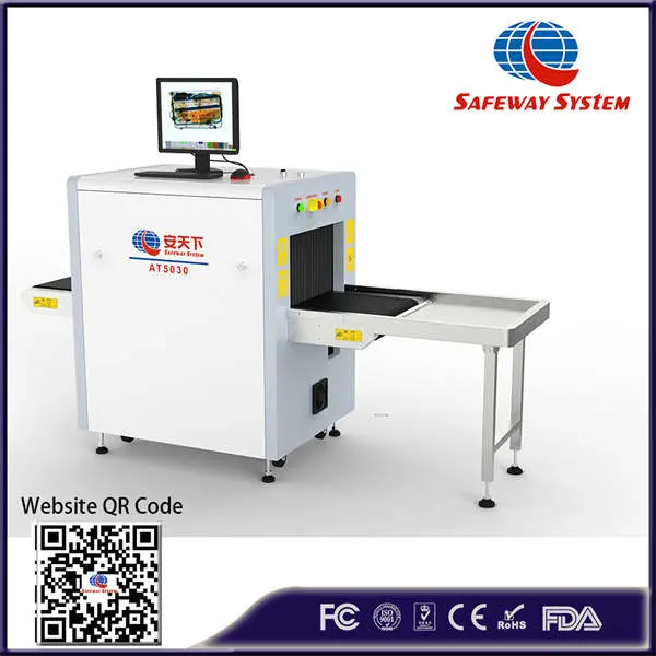5030 c la comprobación de seguridad Detector de inspección de equipajes de análisis de detección de rayos X de la máquina de escáner