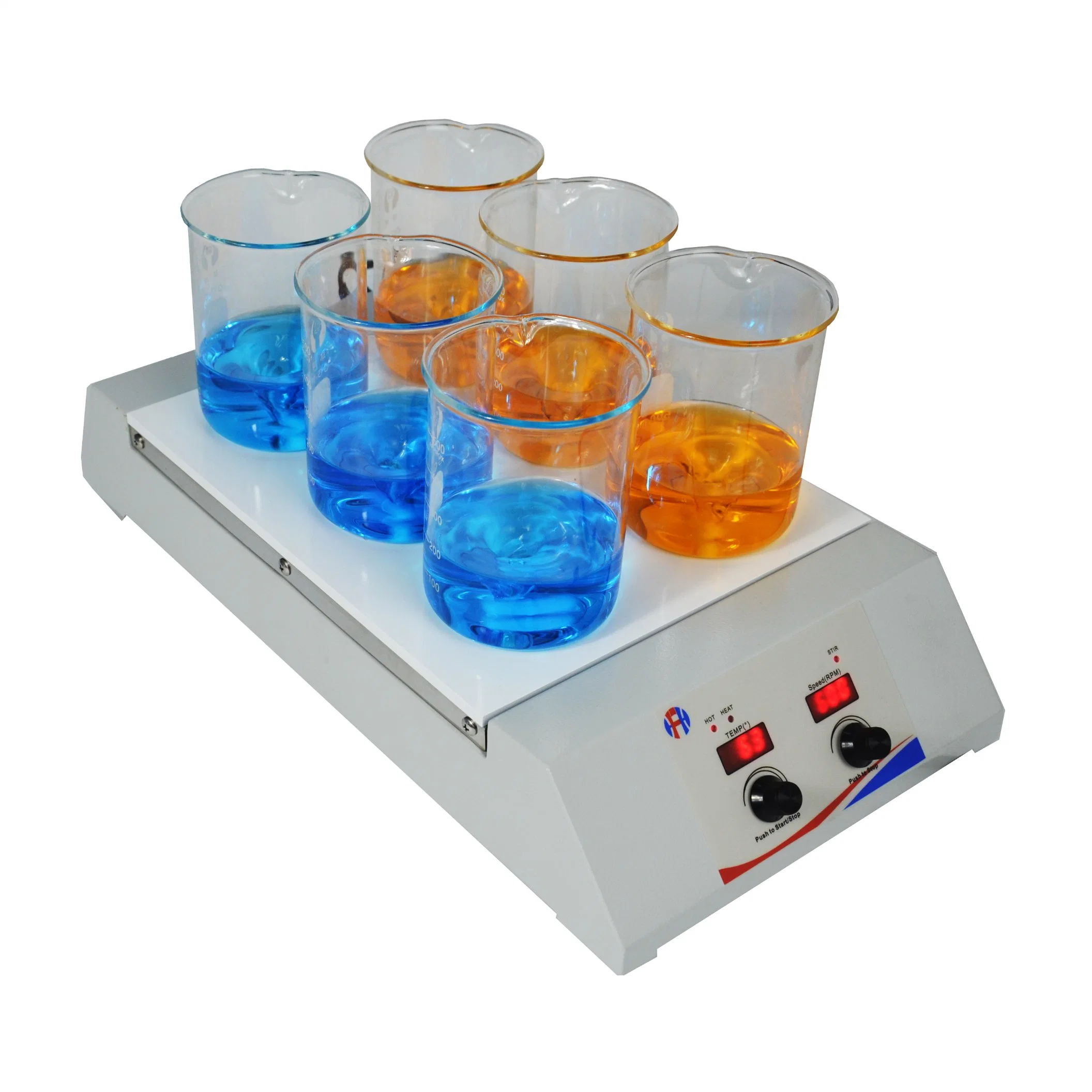 Hfh Hsha-6D Practical Laboratory Multi Surface Heating Plate Magnetic Stirrer Instrument