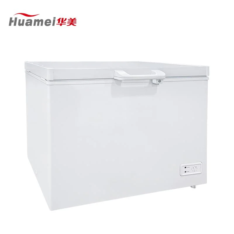 Une seule porte mentale 216L de refroidissement rapide à basse température réfrigérateur réfrigérateur congélateur horizontal pour la cuisine du restaurant