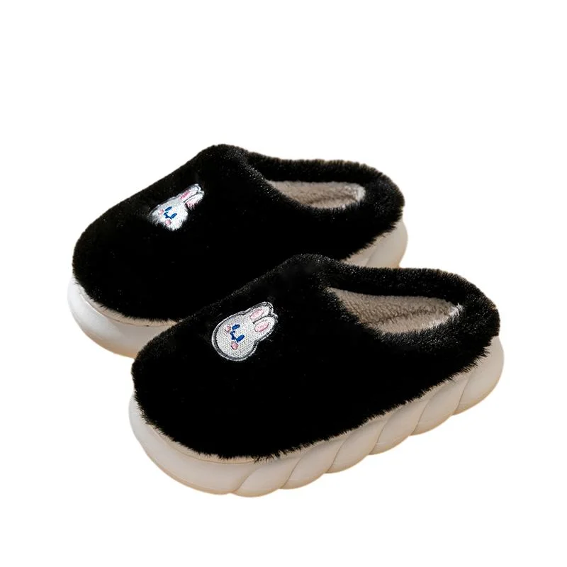 Warm Anti-Slip Shoes Outdoor Winter House Women Slippers