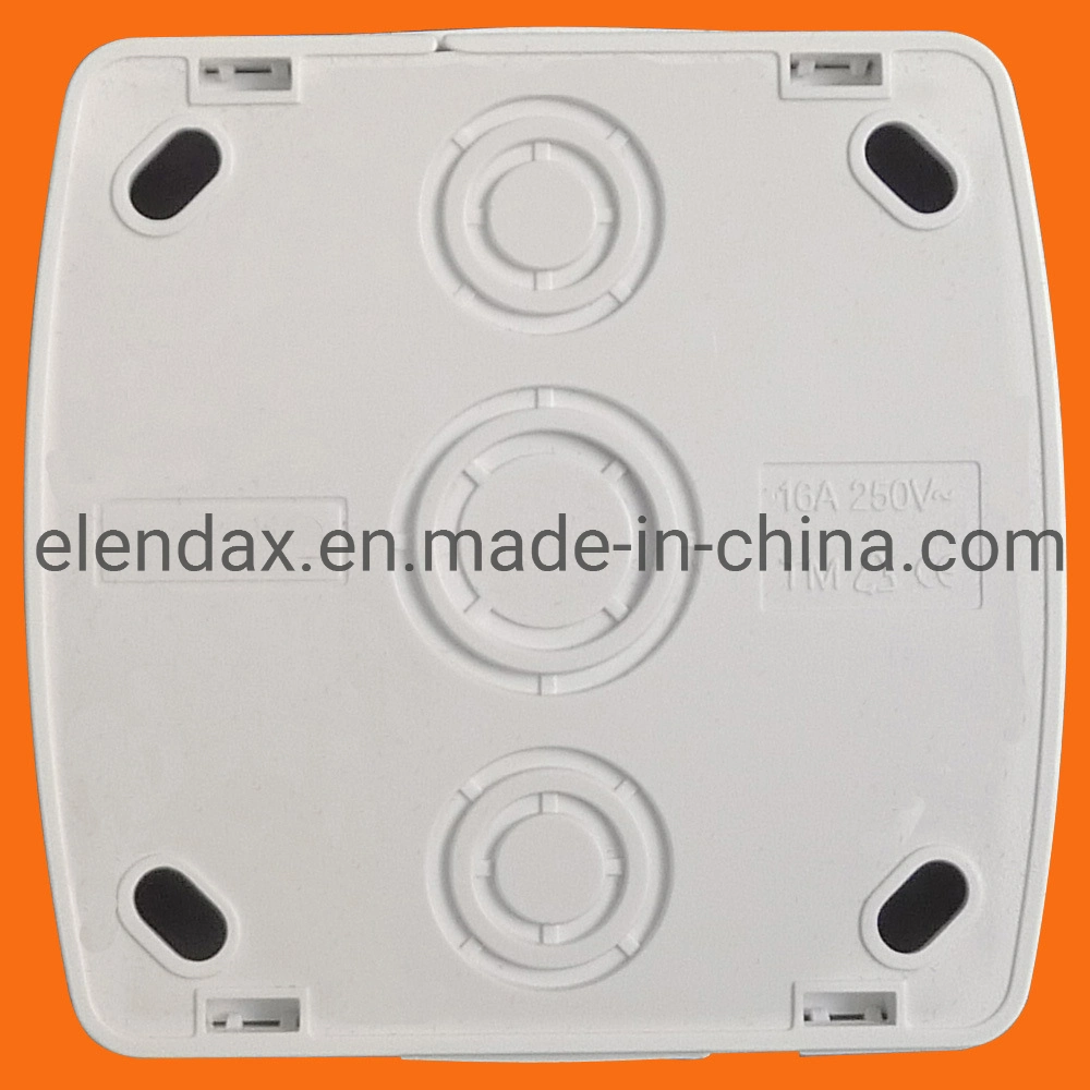 German Standard Wall Mounted Wall Socket Without Earth (S8009)