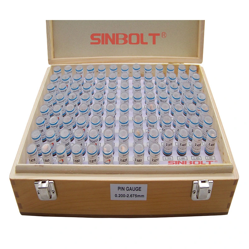 Precision Pin Gauge, Pin Gauge Set, 0.200-5.175mm (Interval: 0.025, 200PCS)