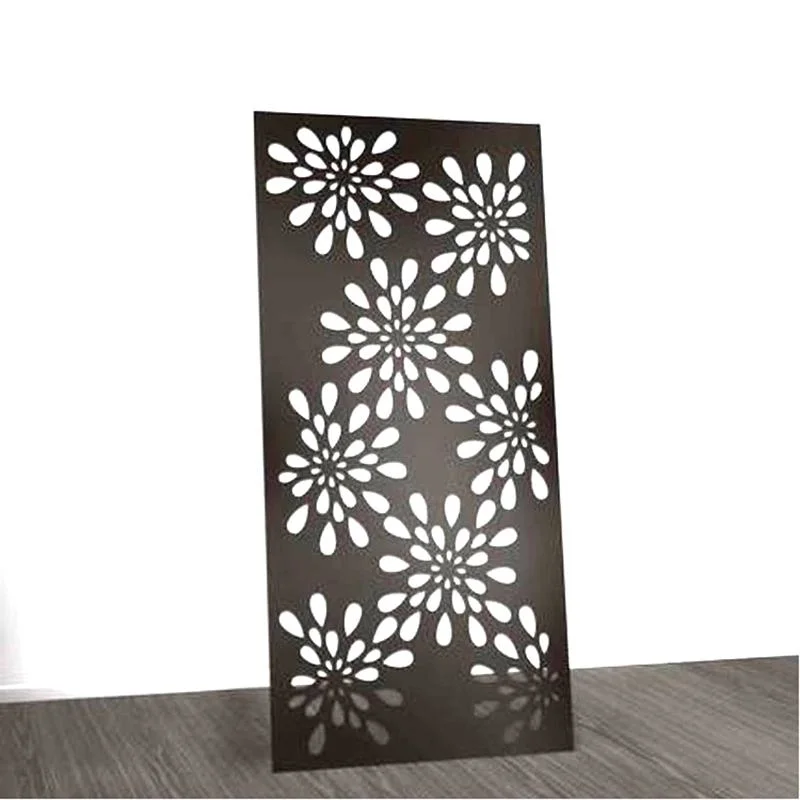 Laser Cut Metal Aluminum Iron Stainless Steel Decorative Grille Room Divider Partition Panel