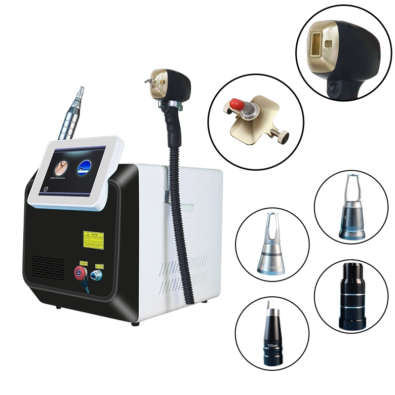 Diode 2 en 1 pour machine de beauté laser épilation et Picoseconde Tatouages laser pour sourcils