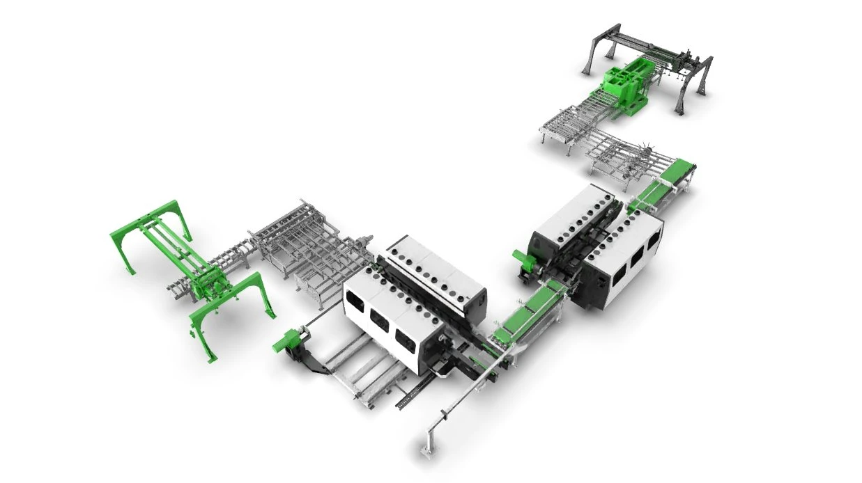 Starsplas Machine de profilage précis à 8 positions pour ligne de production Spc.