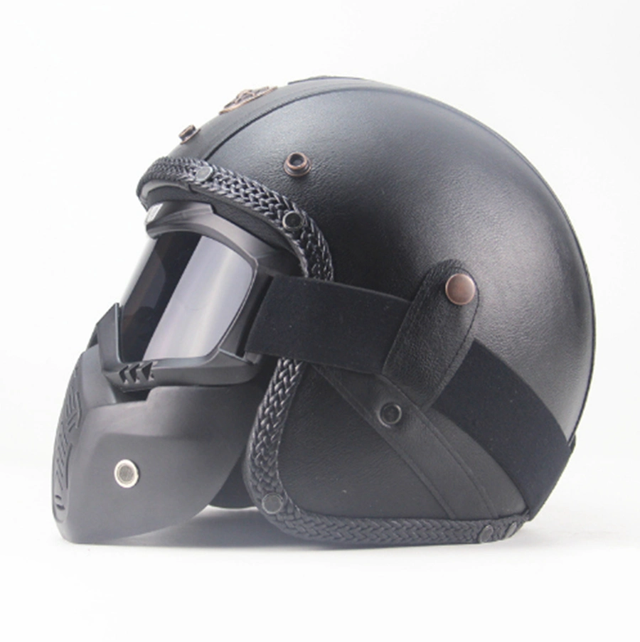 Verano hombres mujeres Harley Motorcycle Casco de seguridad