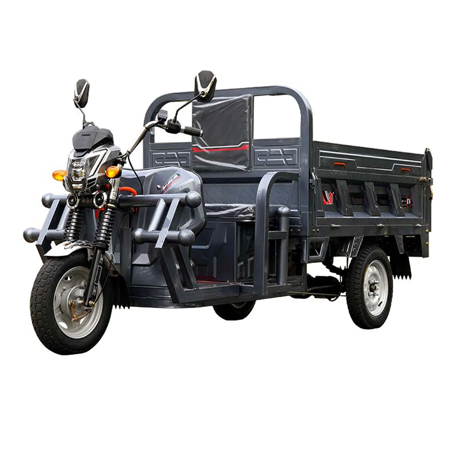Электрический трицикл для перевозки грузов, электрический трицикл для тяжелых условий эксплуатации, самозагрузка и разгрузка: 1500 кг