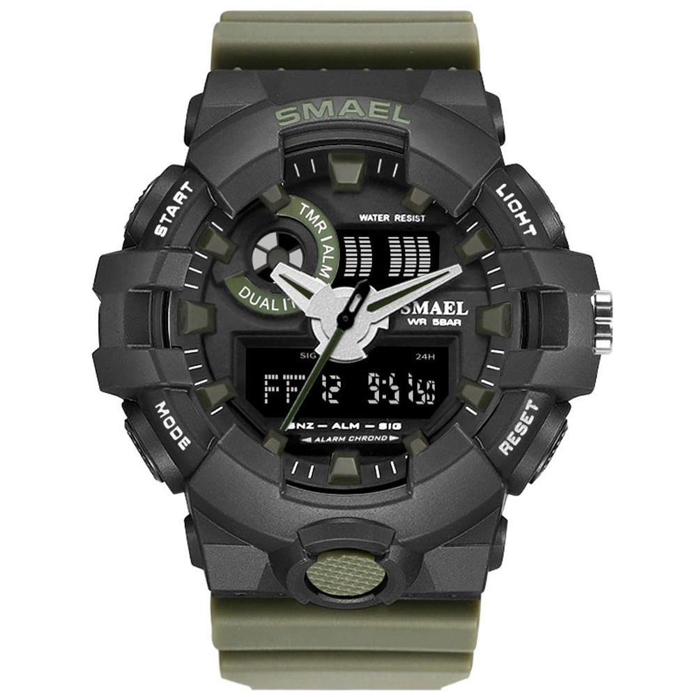 Digital Clock Plastic Watch Sport Mens Smart Watch