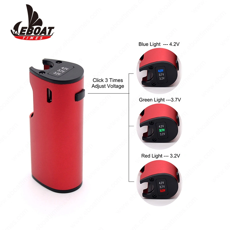 Wholesale/Supplier OEM Vape Mod 650mAh 510 Cartrudge Vape Rechargeable Battery