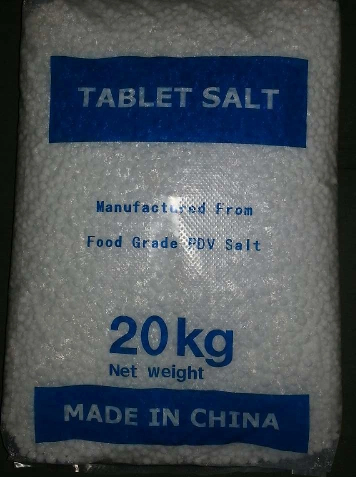 China Salt Jintan Water Softening Salt Pellets Pure 99.8%Min Nacl 40lb