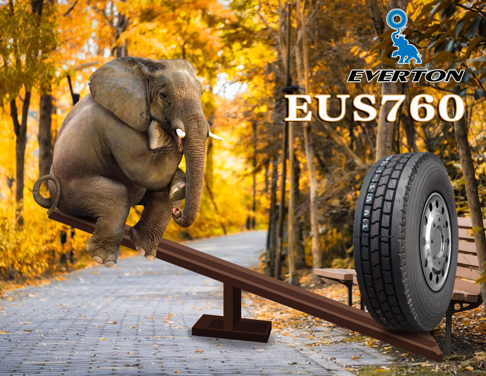 Everton Brand Truck Tire or Bus Tire 11r22.5 11r24.5 285/75r22.5 295/75r22.5 Eus760