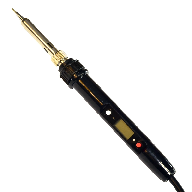 Red Color 80W LCD Display Electric Soldering Iron 110V/220V Adjustable Temperature Soldering Irons with Sleep Fuction