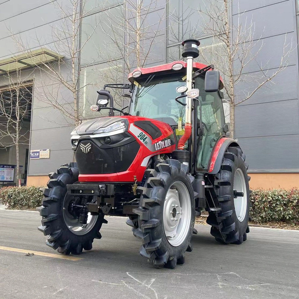 Agriculture Farm 90HP Tracktor matériel agricole compact tracteur agricole 4RM