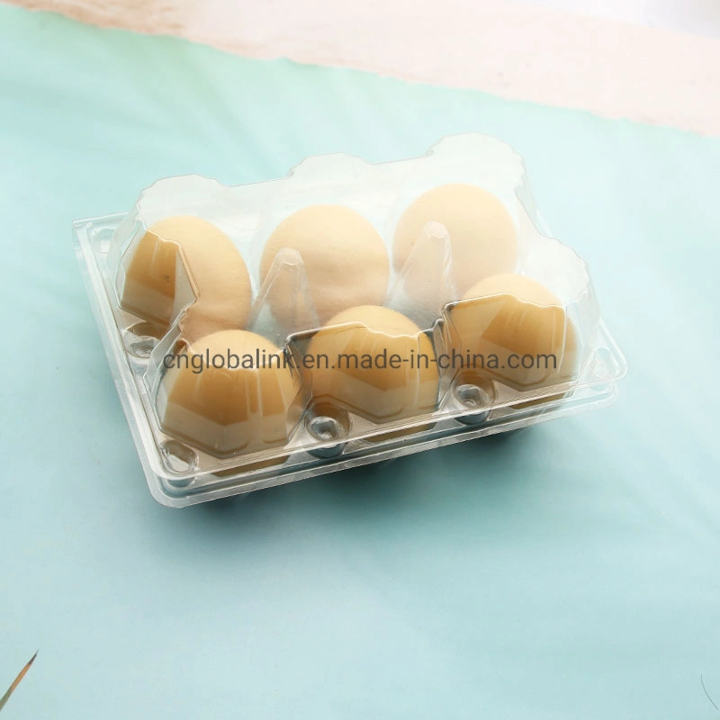 Plastic Clamshell Chicken Egg Tray Container