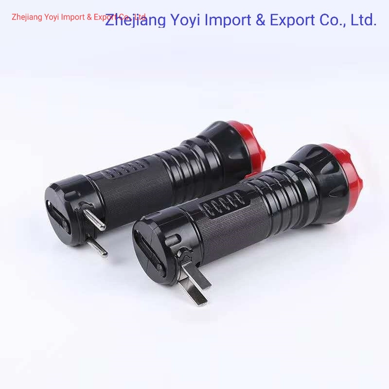 ABS Plastic Cheapest LED Flashlight Rechargeable 1W LED Torch