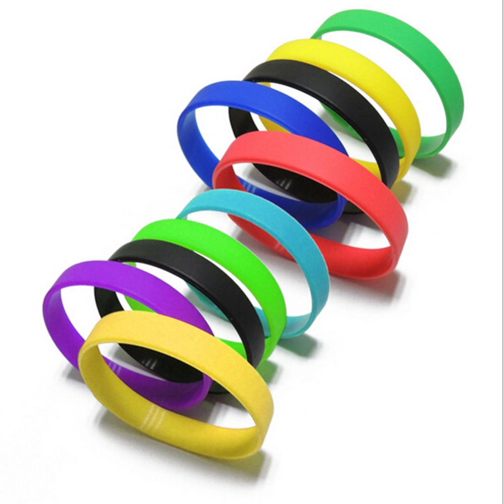 Wholesale/Supplier Logo Printed Debossed Glow in Dark Silicone Bracelet