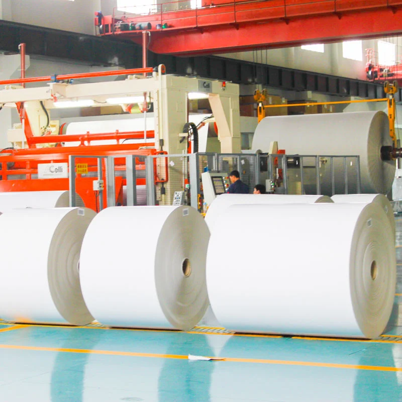 Pasta virgen gran rollo Papel Higiénico Jumbo Roll principal materia prima para la fabricación de papel higiénico