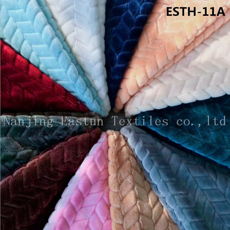 Micro Fiber Flannel Fleece Esth-11A