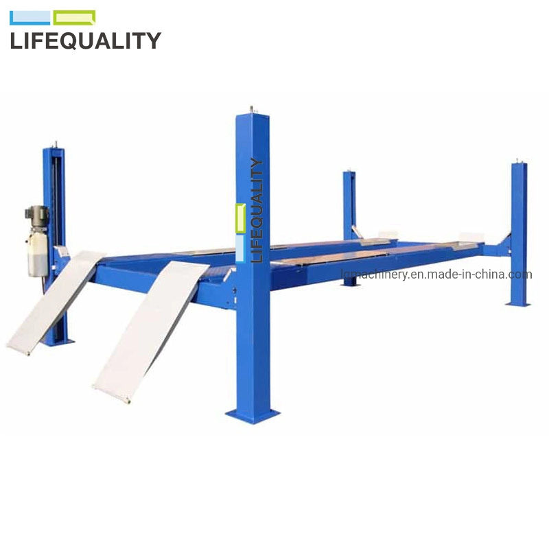 4.5 Tons Hydraulic 4 Post Auto Vehicle Car Alignment Lift