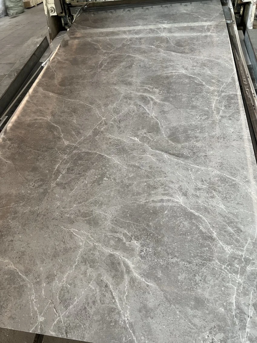 PVC Marble Sheet Panel 3mm UV Coating High Glossy for Indoor Decoration