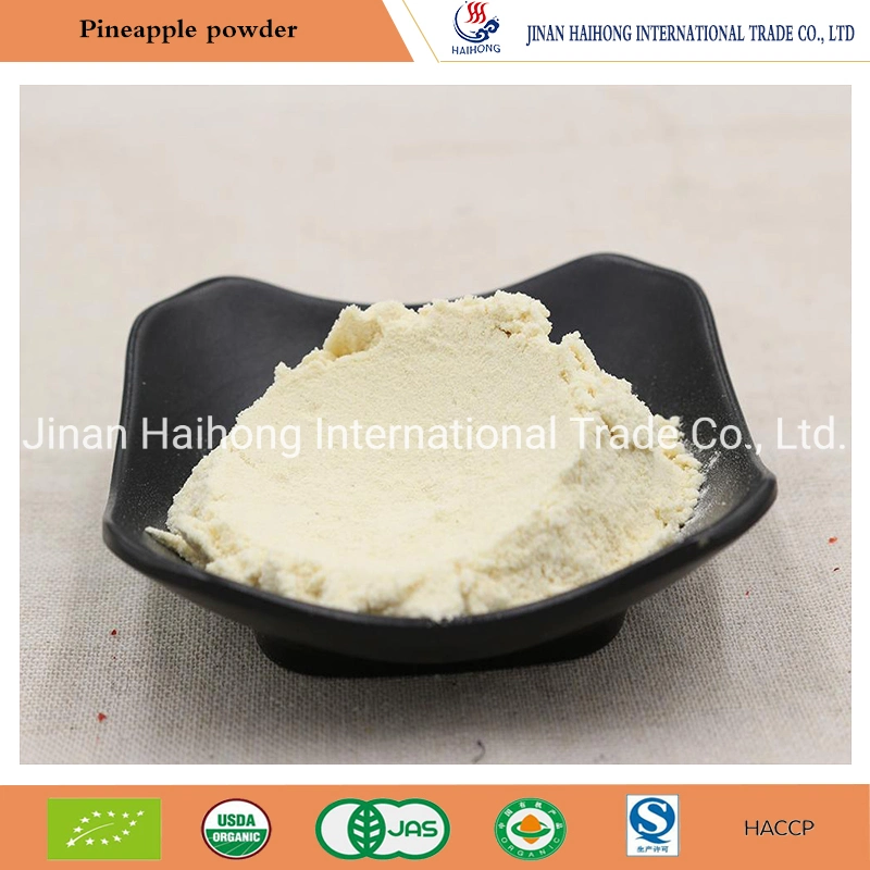 Stock Pineapple Fruit Powder, Pineapple Juice Powder, Pineapple Powder, Water-Soluble Pineapple Powder