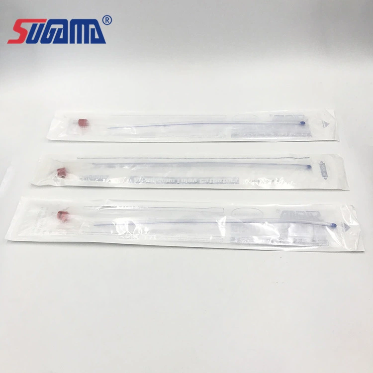 Medical Disposable 100% Silicone Urethral Catheter