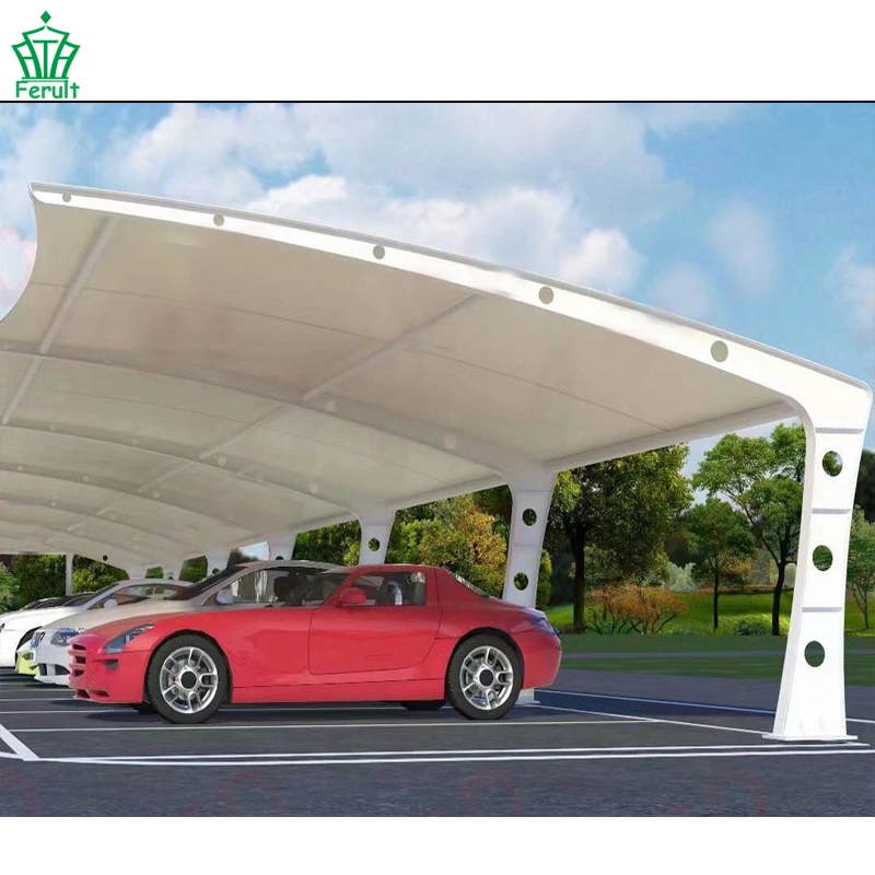 Prefabricated Steel Sun Shade Carport Structure for Parking Canopy Tent in Philippine