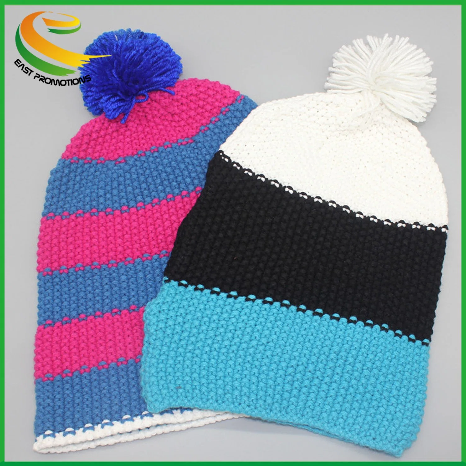 Homens Beanie quotidiana, quente, Slouchy Headwear macio