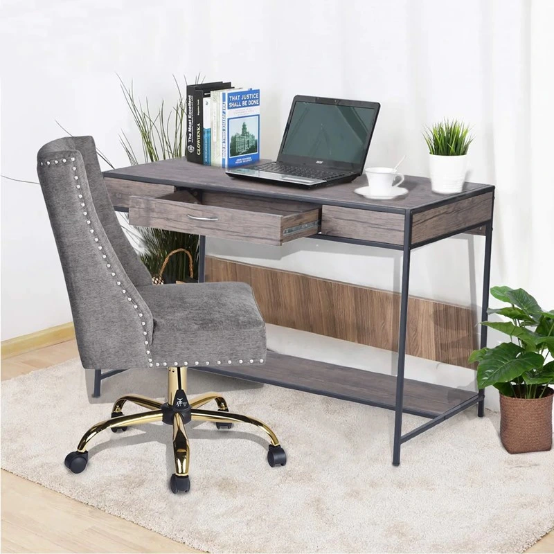 Carbon Loft Searz Rustic 1-Drawer Computer Writing Desk