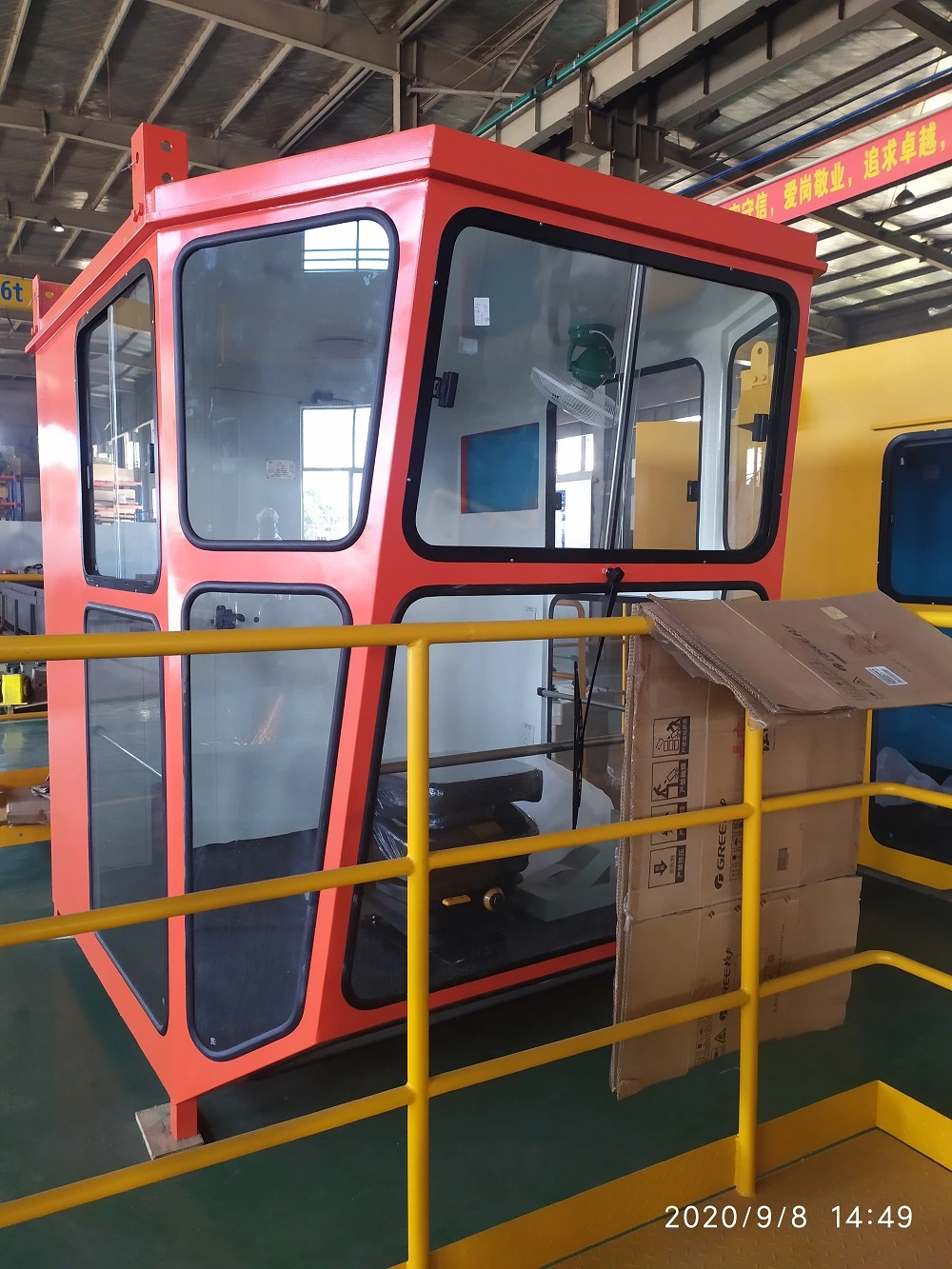 Tower Crane Cabin Control Equipment to Control Motor Starting, Speed